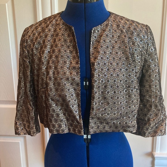 Metallic bolero jacket - French Connection - Picture 1 of 6